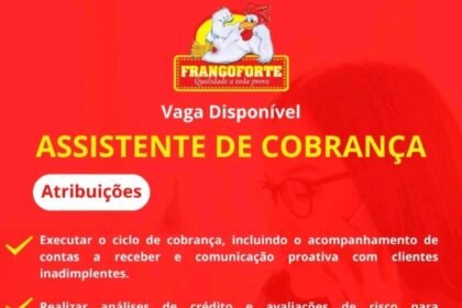 Vaga para Assistente de Cobrança