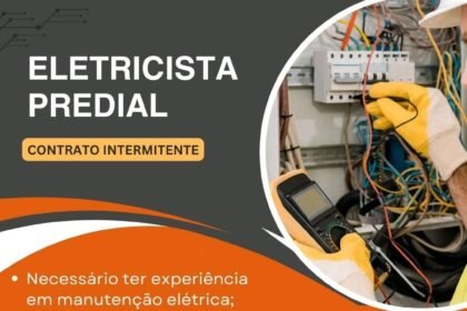 Vaga para Eletricista Predial
