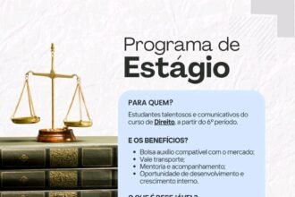 Vaga de estágio para Direito