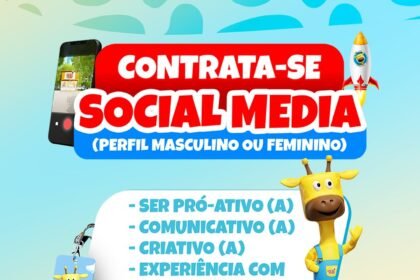 Vaga para Social Media