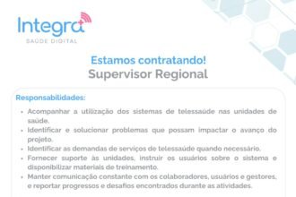 Vagas para Supervisor Regional