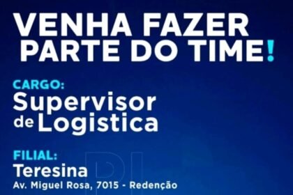 Vaga para Supervisor de Logística