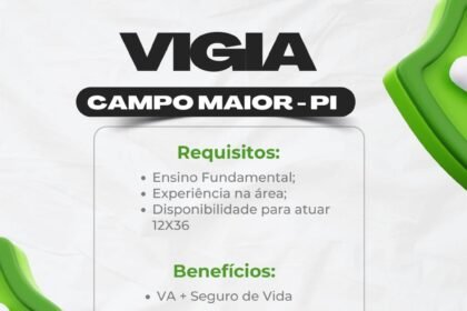Vaga para Vigia