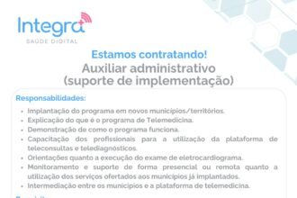Vaga para Auxiliar Administrativo