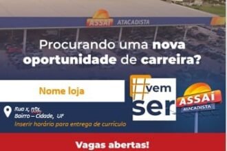 Vagas para Chefe de Depósito