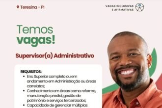 Vaga para Supervisor(a) Administrativo