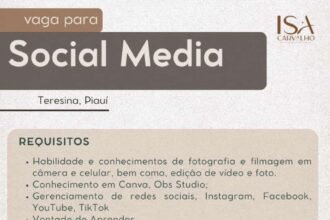 Vaga para Social Media