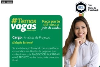Vaga para Analista de Projetos