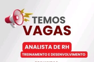 Vaga para Analista de RH