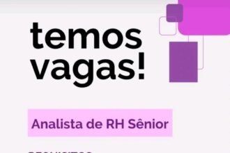 Vaga para Analista de RH
