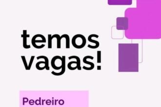 Vaga para Pedreiro