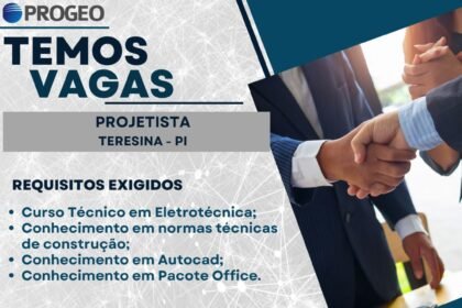 Vaga para Projetista