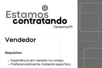 Vaga para Vendedor