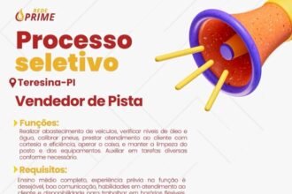 Vaga para Vendedor de Pista em Teresina