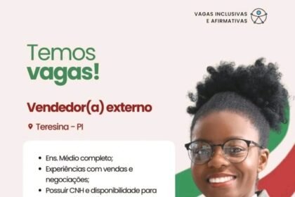 Vaga para Vendedor(a) Externo