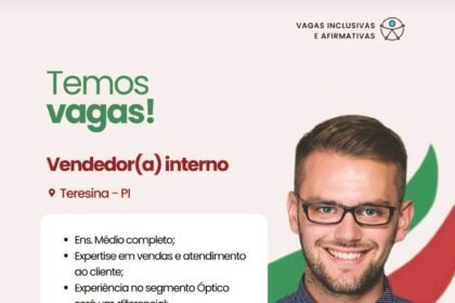 Vaga para Vendedor(a) Interno