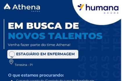 Vaga de Estágio para Enfermagem