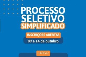Vaga para Auxiliar de Serviços Gerais