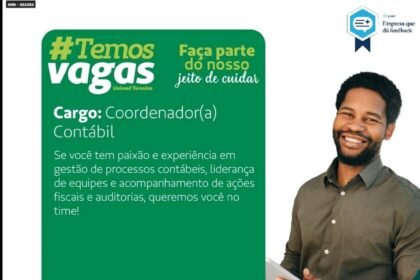 Vaga para Coordenador(a) Contábil