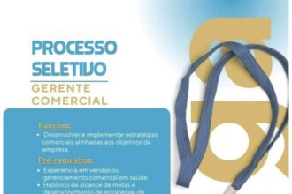 Vaga para Gerente Comercial em Teresina