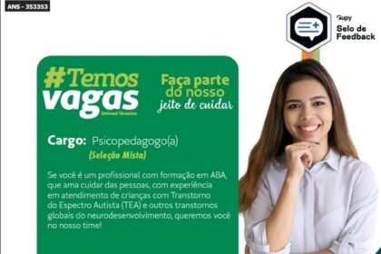 Vaga para Psicopedagogo(a)