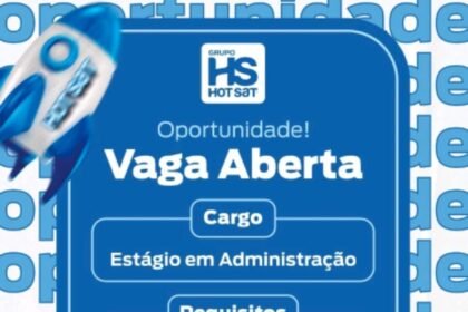 Vaga de Estágio para Administração