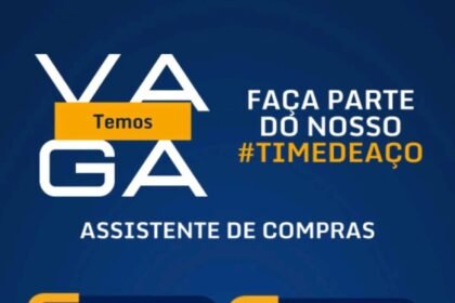 Vaga para Assistente de Compras