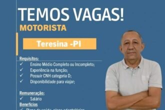 Vaga para Motorista