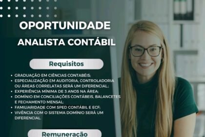Vaga para Analista Contábil