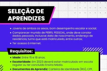Vaga para Jovem Aprendiz