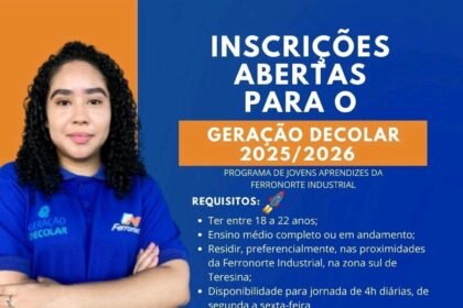 Vaga para Jovem Aprendiz