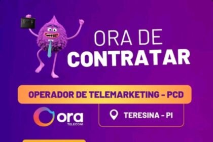 Vaga para Operador de Telemarketing (PCD)