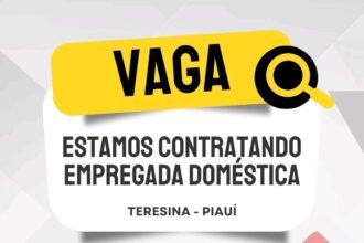 Vaga para Empregada Doméstica