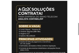 Vaga para Analista Contábil