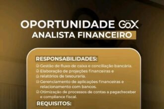 Vaga para Analista Financeiro