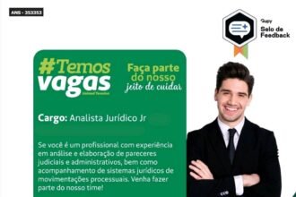 Vaga para Analista Jurídico Jr