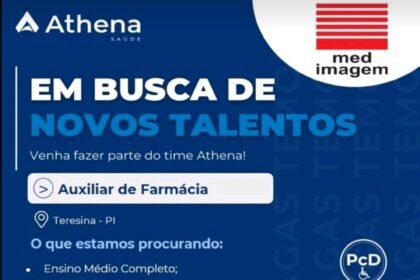 Vaga para Auxiliar de Farmácia