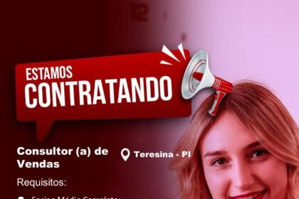 Vaga para Consultor(a) de Vendas
