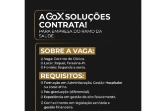 Vaga para Gerente de Clínica