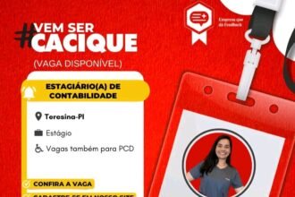 Vaga de Estágio para Contabilidade