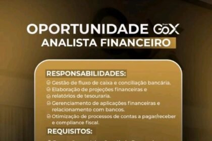 Vaga para Analista Financeiro