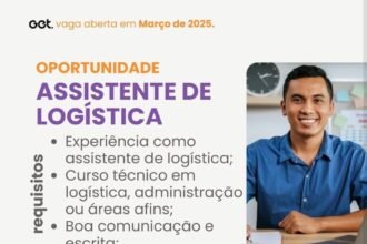 Vaga para Assistente de Logística