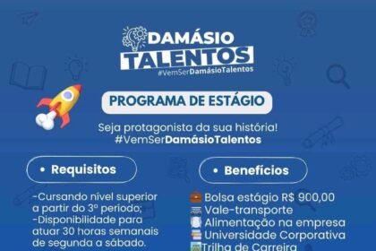 Vaga para Estágio para Ensino Superior