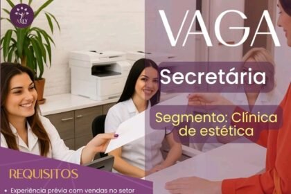 Vaga para Secretária