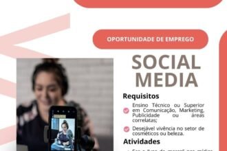 Vaga para Social Media