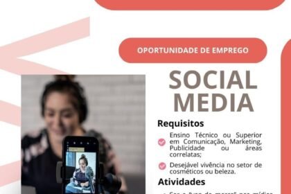 Vaga para Social Media