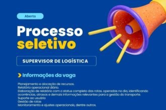 Vaga para Supervisor de Logística