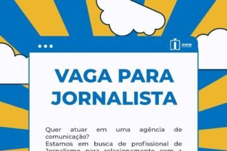 Vaga para Jornalista