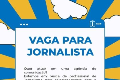 Vaga para Jornalista