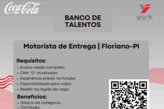 Vaga para Motorista de Entrega